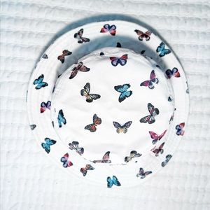American eagle butterfly bucket hat. One size.